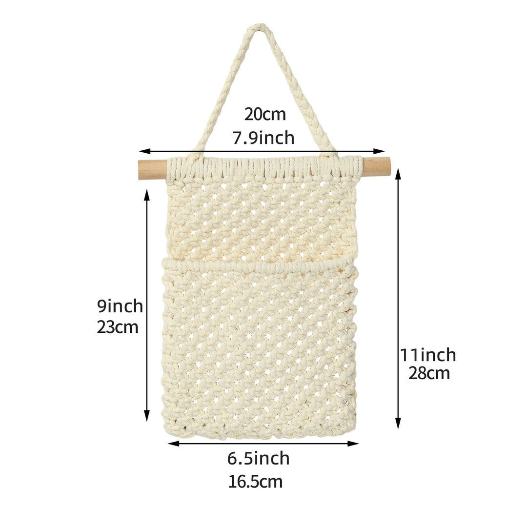 Macrame Wall Organizer