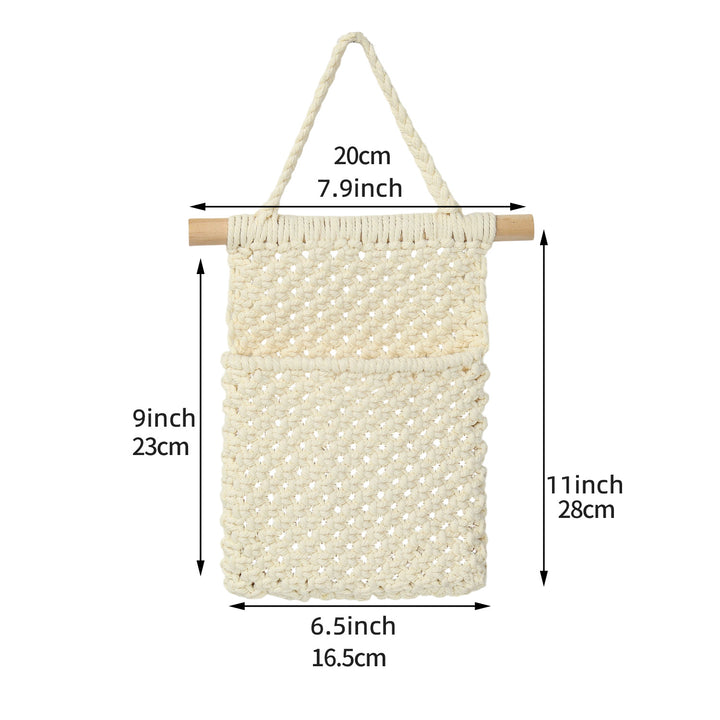 Macrame Wall Organizer