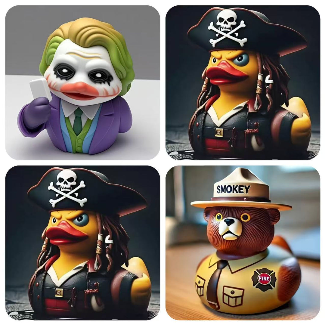 Pirate Rubber Duck Figure
