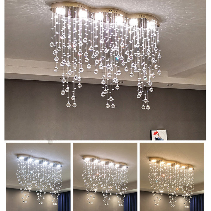 Crystal Drop Ceiling Light