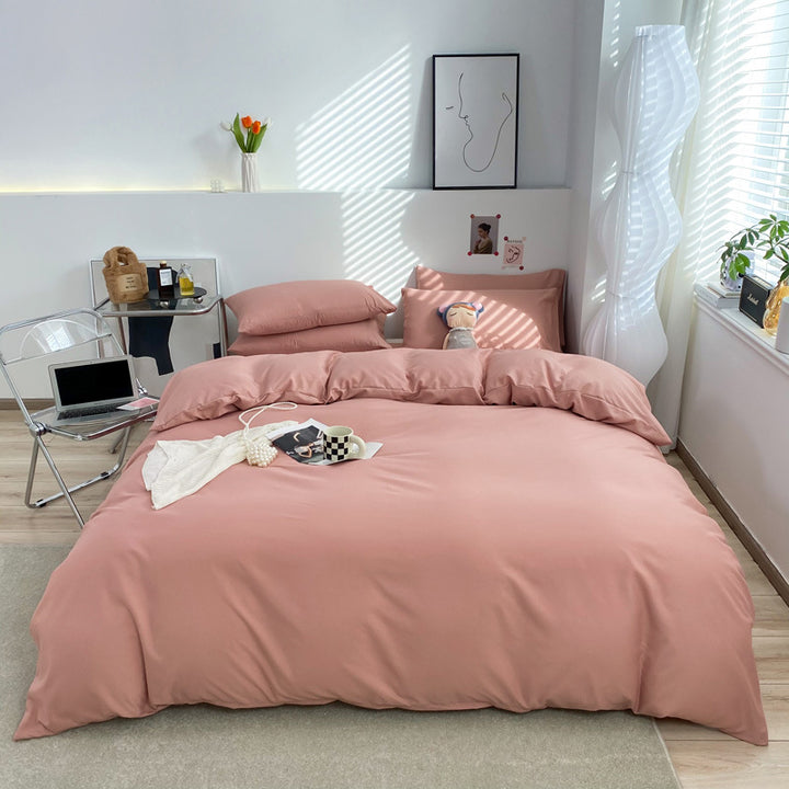 Lightweight Breathable Cotton Duvet Cover Set