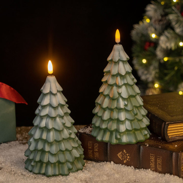 Christmas tree candle