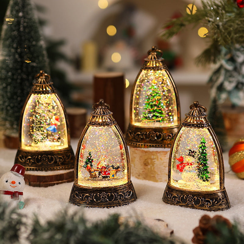 Nostalgic Snow Globe Lantern
