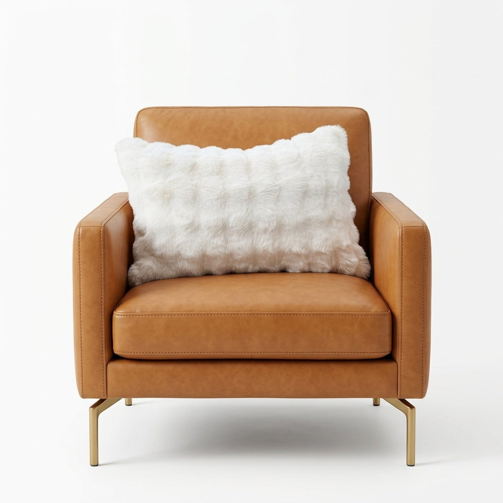 Plush Textured Decorative Cushion