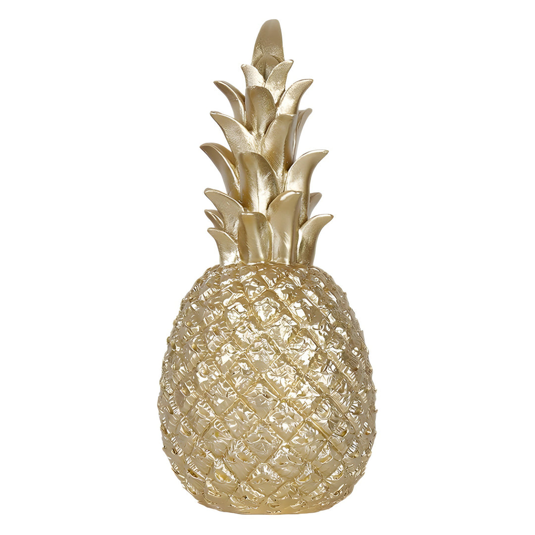 Decorative Golden Pineapple Figurine