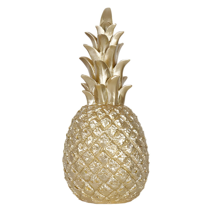 Decorative Golden Pineapple Figurine