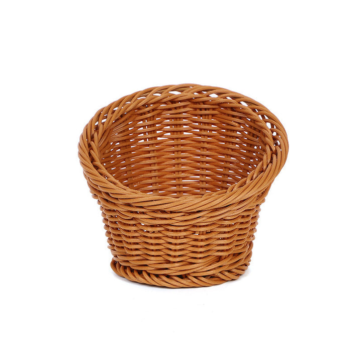 Decorative Woven Round Basket