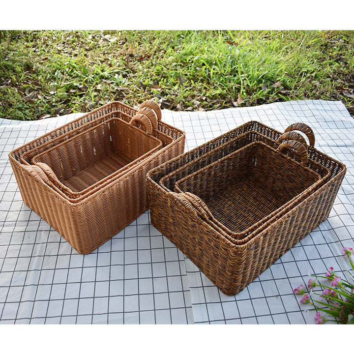 Natural Woven Storage Basket