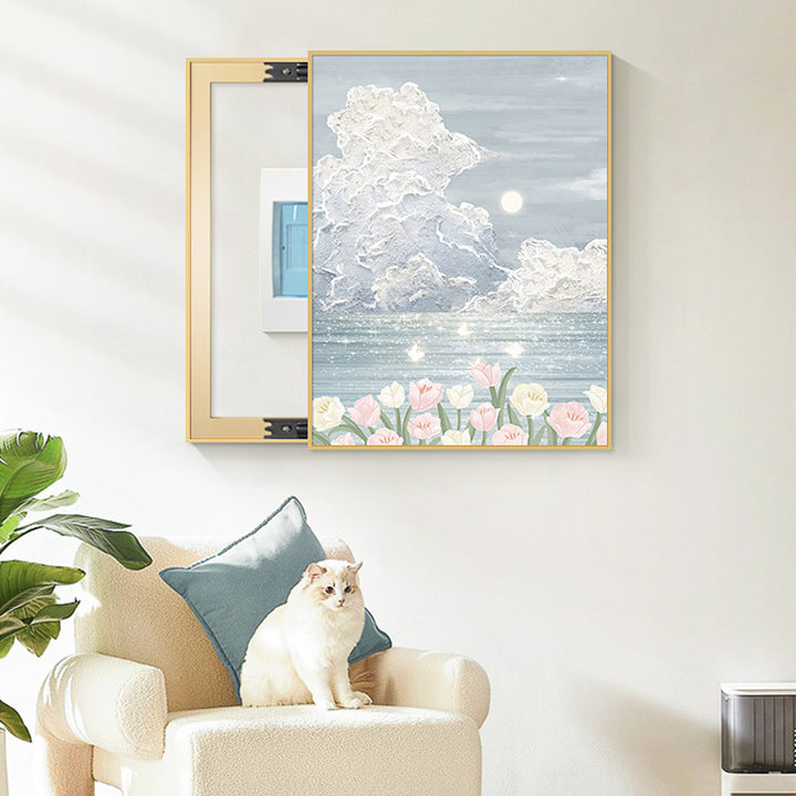 Decorative Floral Landscape Art Print