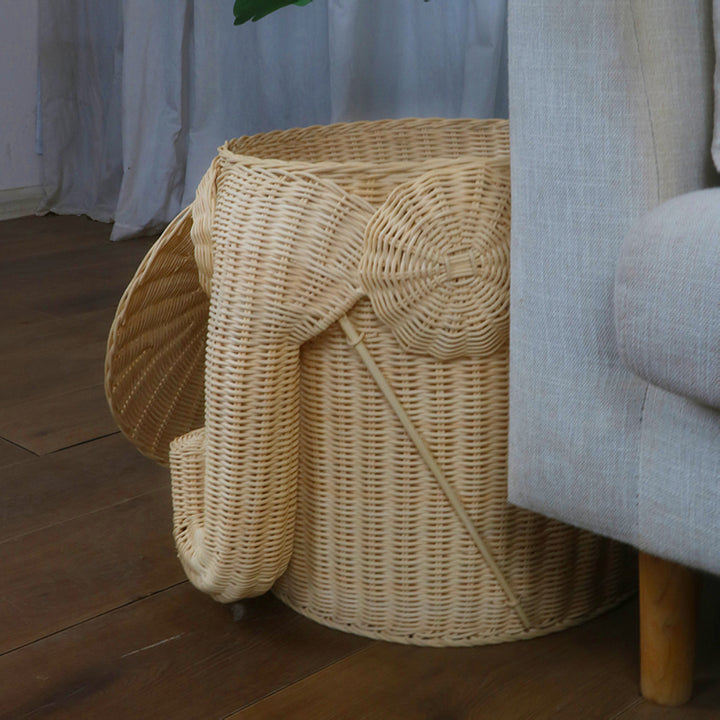 Playful laundry basket in elephant design