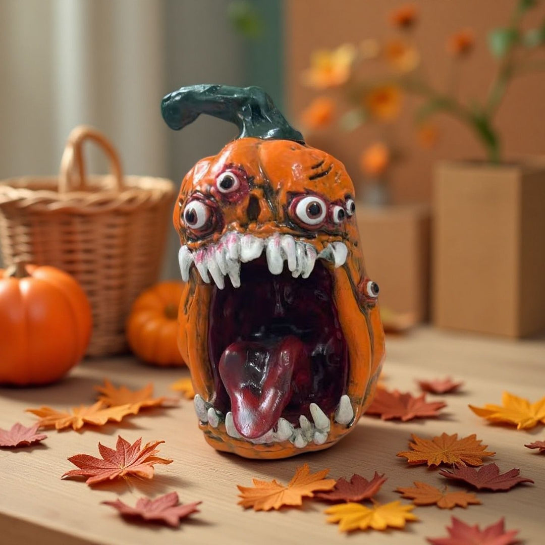 Creepy Pumpkin Figure
