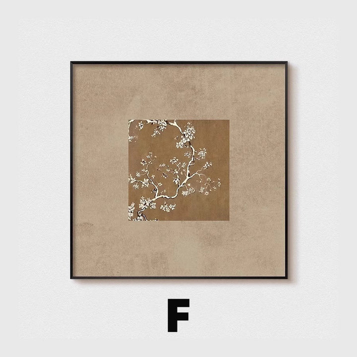 Framed Botanical Artwork
