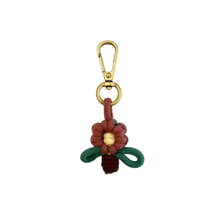 Decorative Floral Keychain