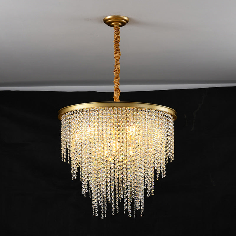 Crystal Drop Pendant Chandelier
