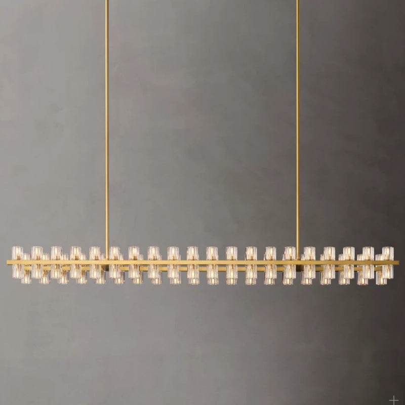 Modern Crystal Circle Light