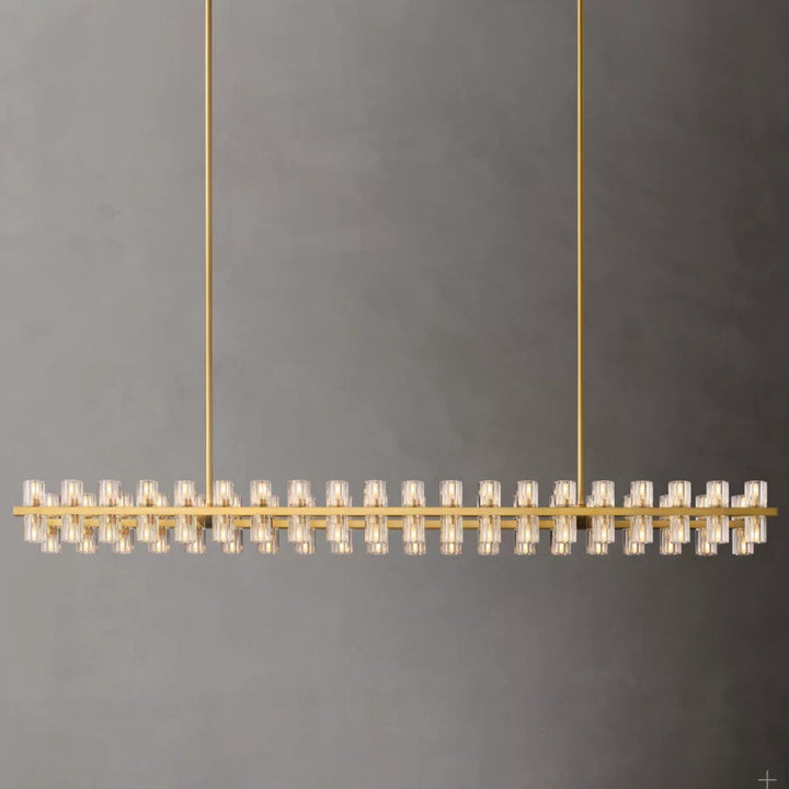 Modern Crystal Circle Light