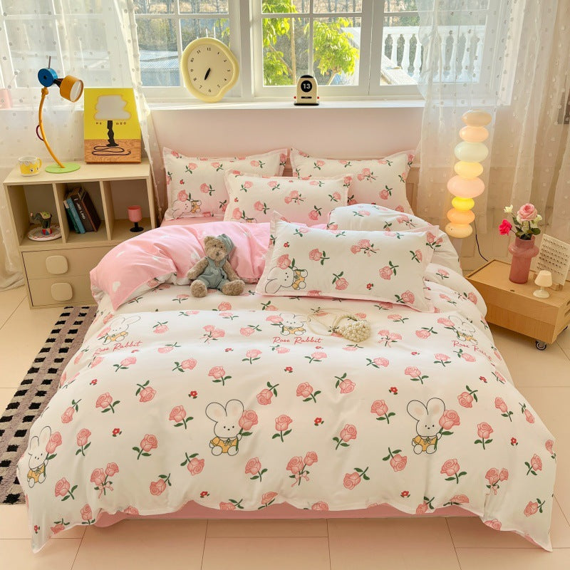 Playful Cartoon Bear Bedding Set