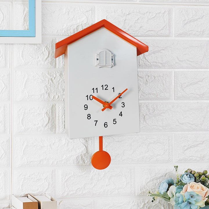 Cuckoo clock in creative house design