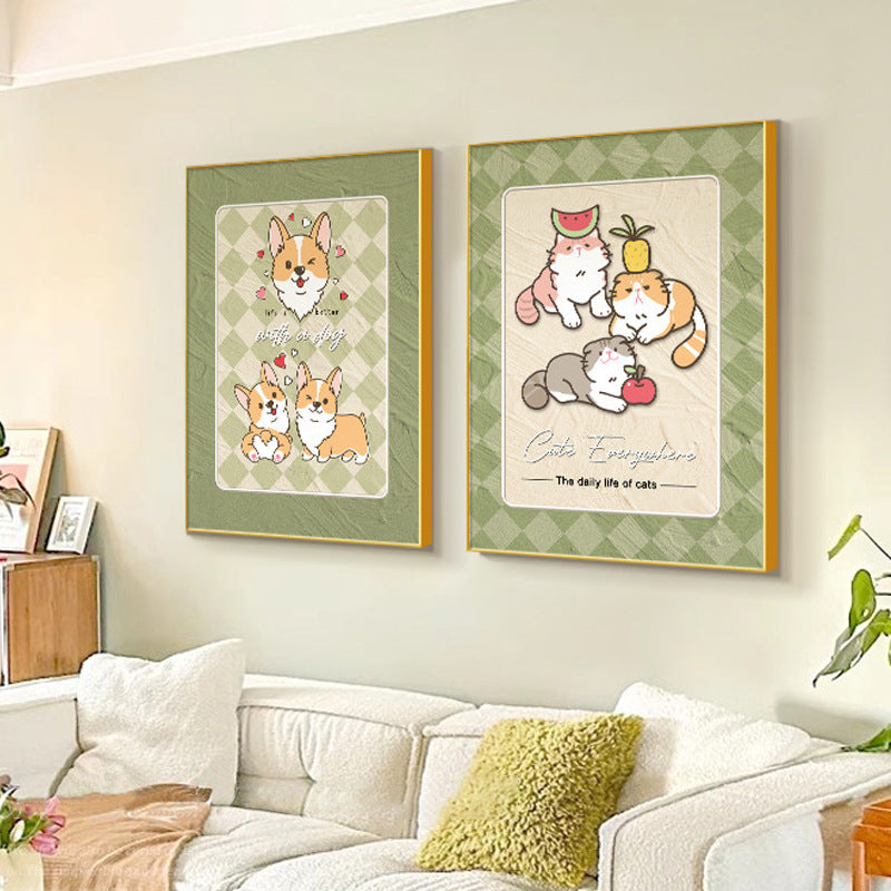 Decorative Dog-Themed Wall Art