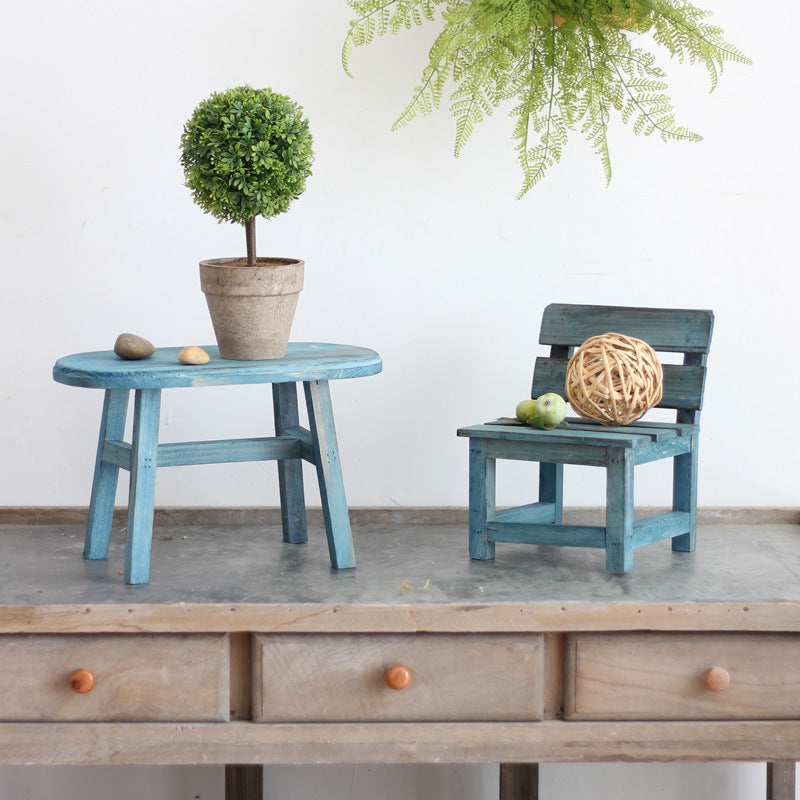 Miniature wooden chair