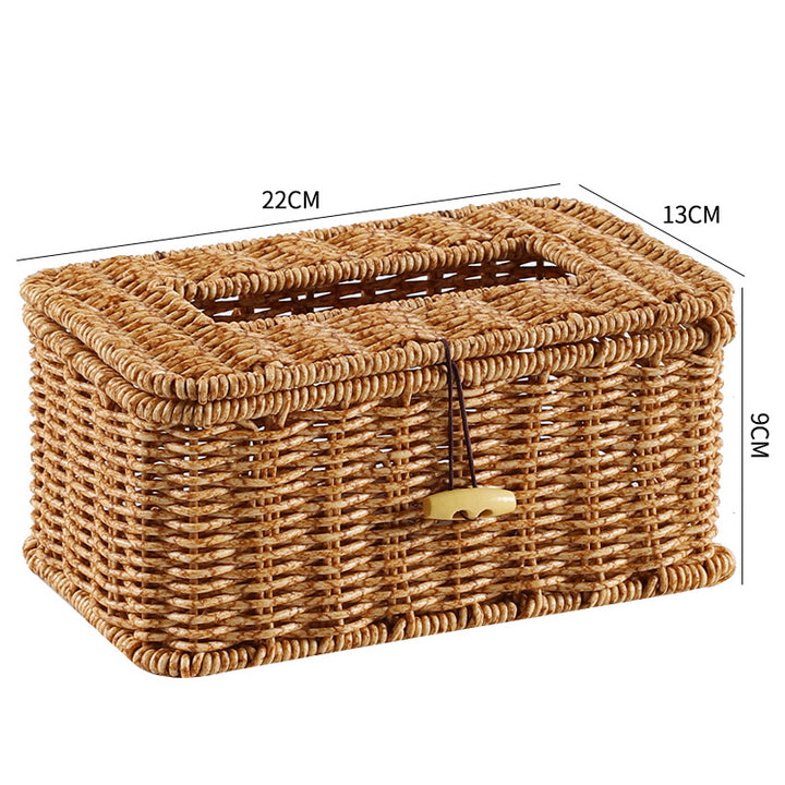 Handcrafted Basket Storage Box