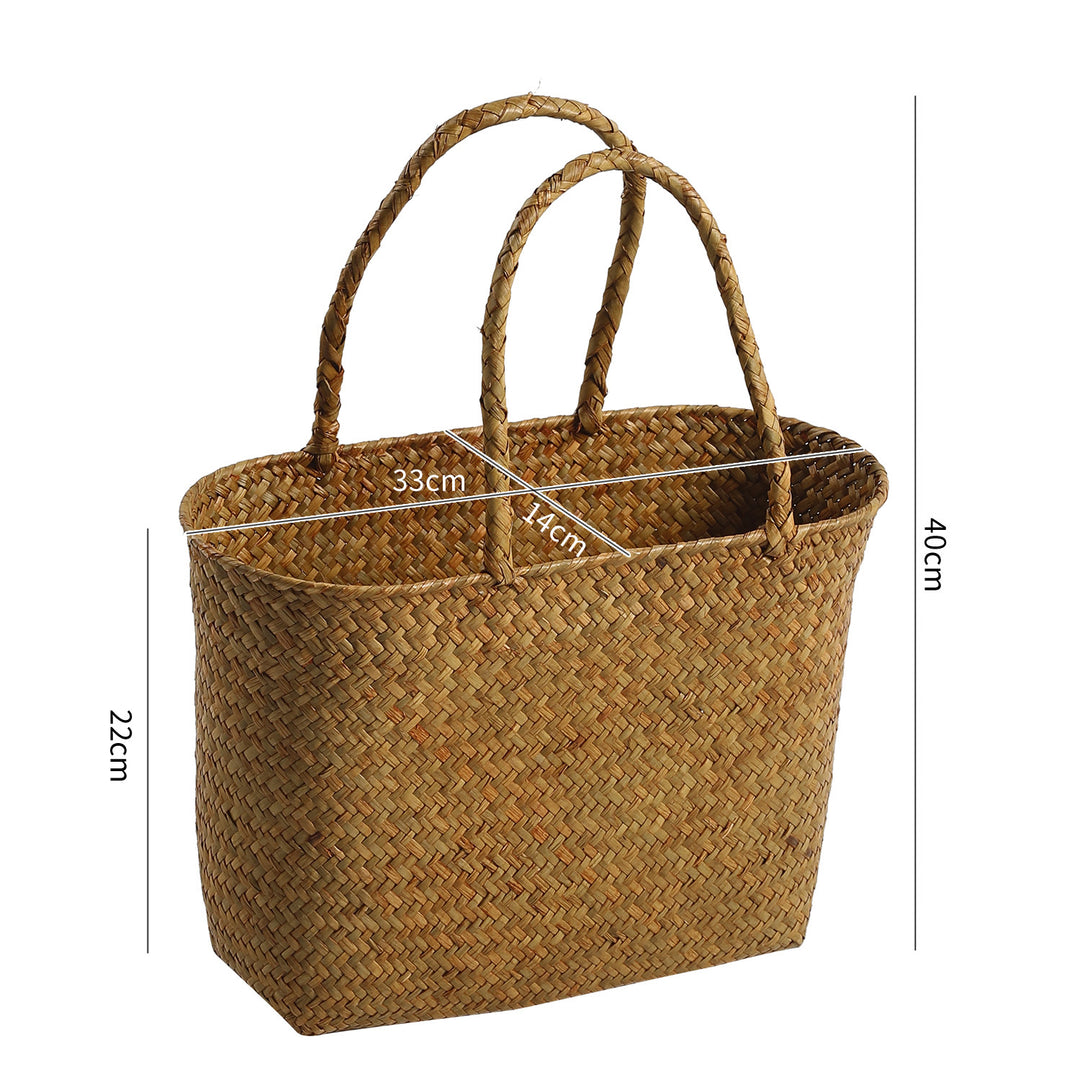 Handcrafted Decorative Wicker Basket