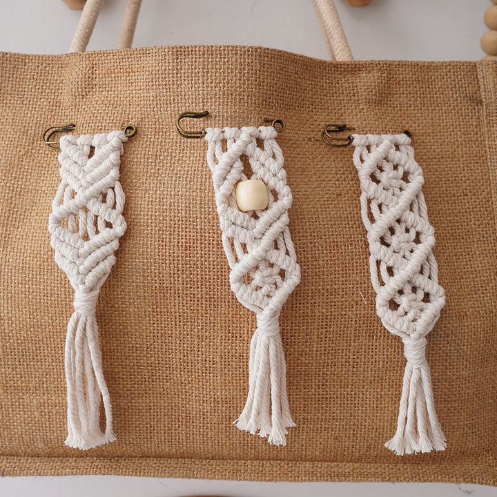 Decorative Macramé Wall Hanging Organizer