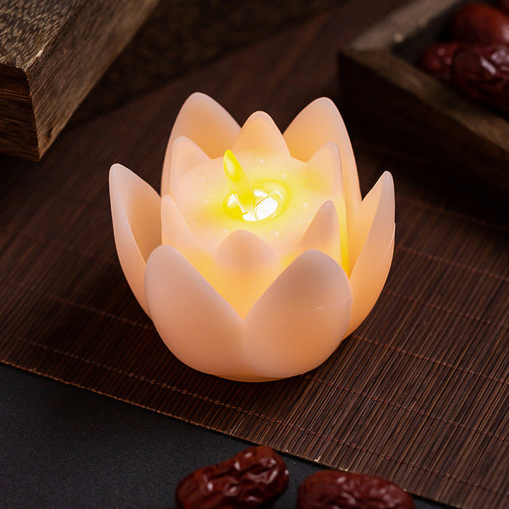 LED Lotus Candle