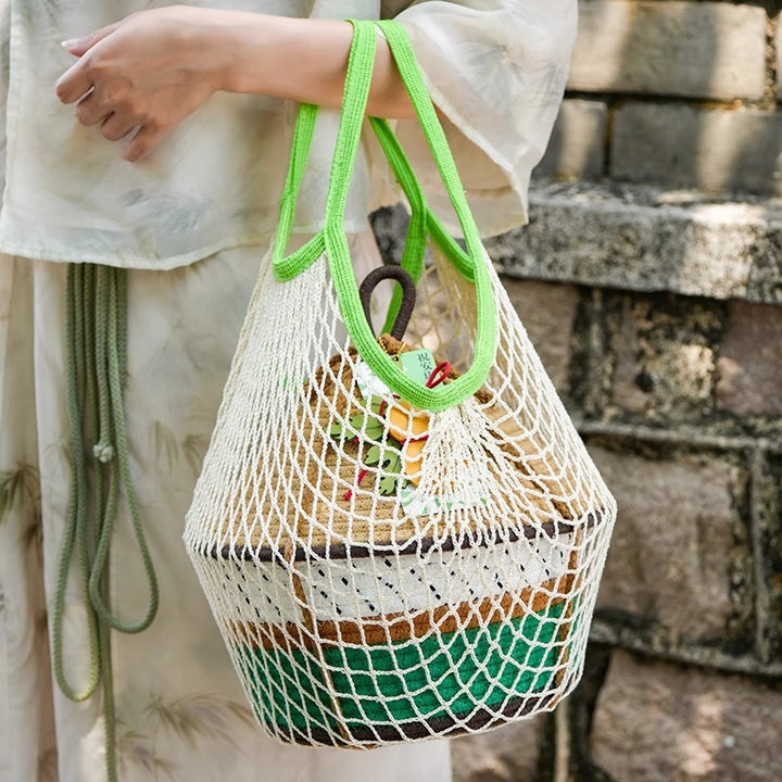 Playful storage basket