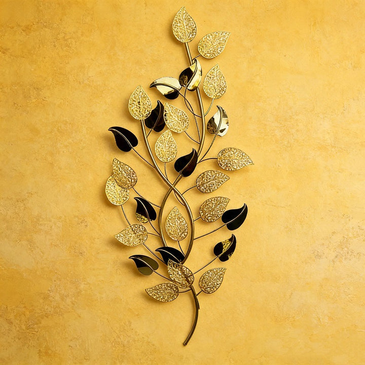 Wall-Mounted Leaf Sculpture