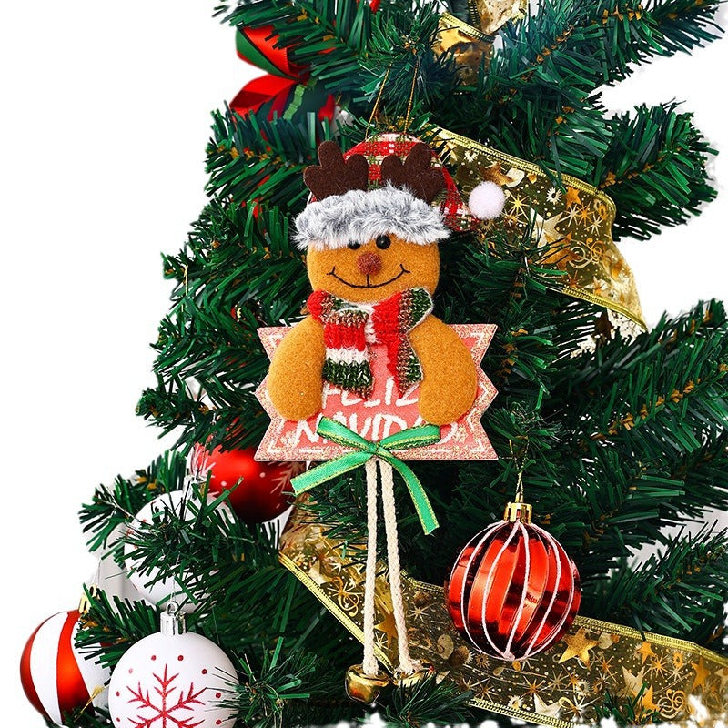 Cute snowman Christmas tree ornament