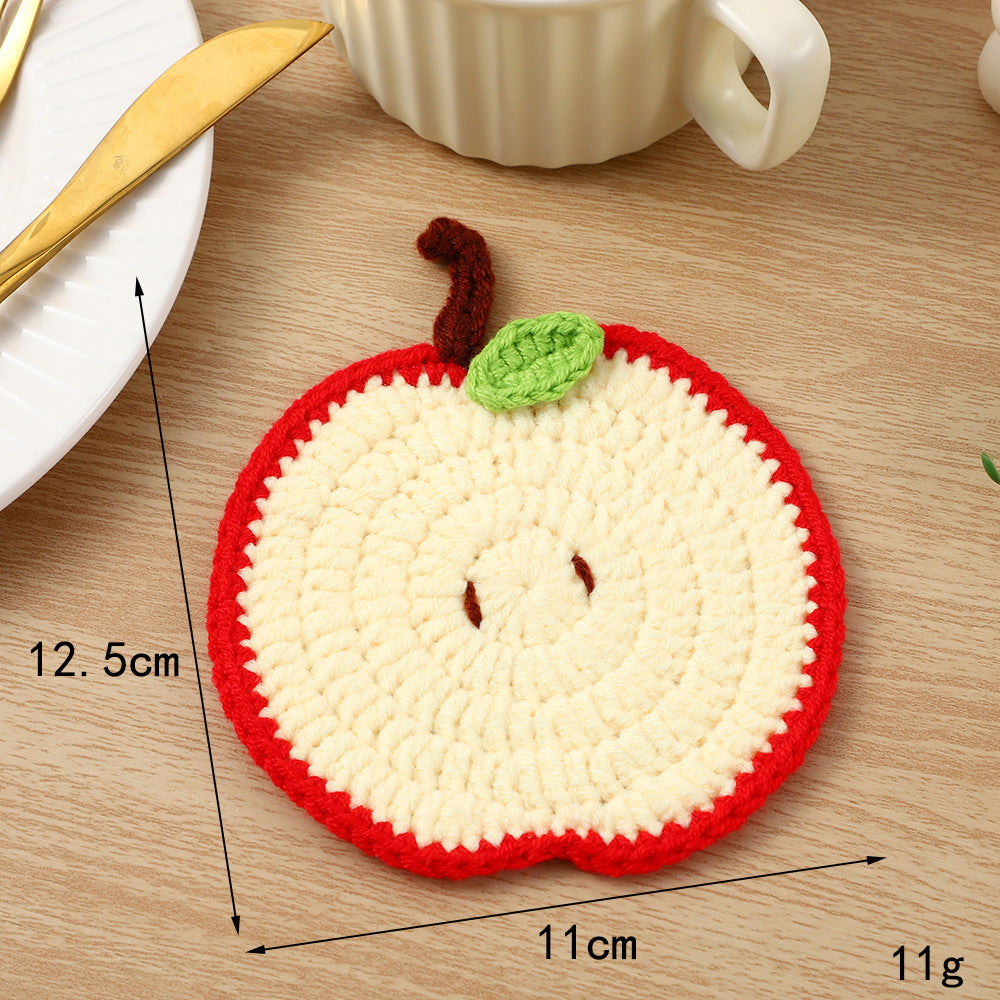 Crochet Fruit Coaster