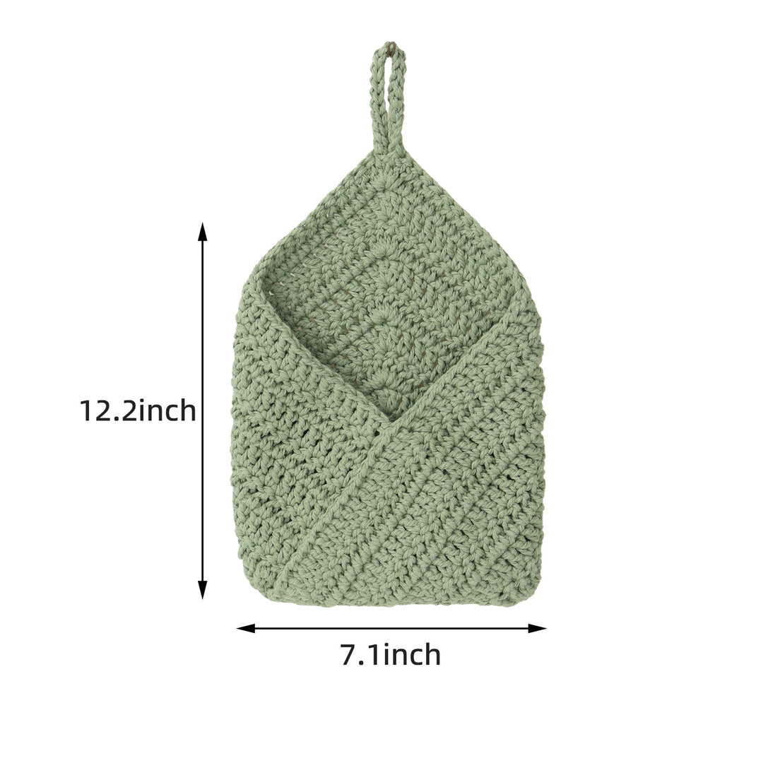 Hand-knotted storage bag