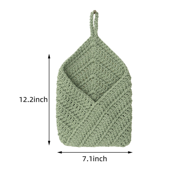 Hand-knotted storage bag