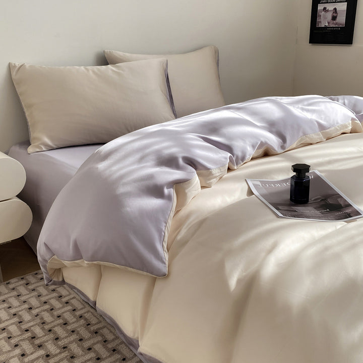 Luxurious Silk Duvet Cover Set