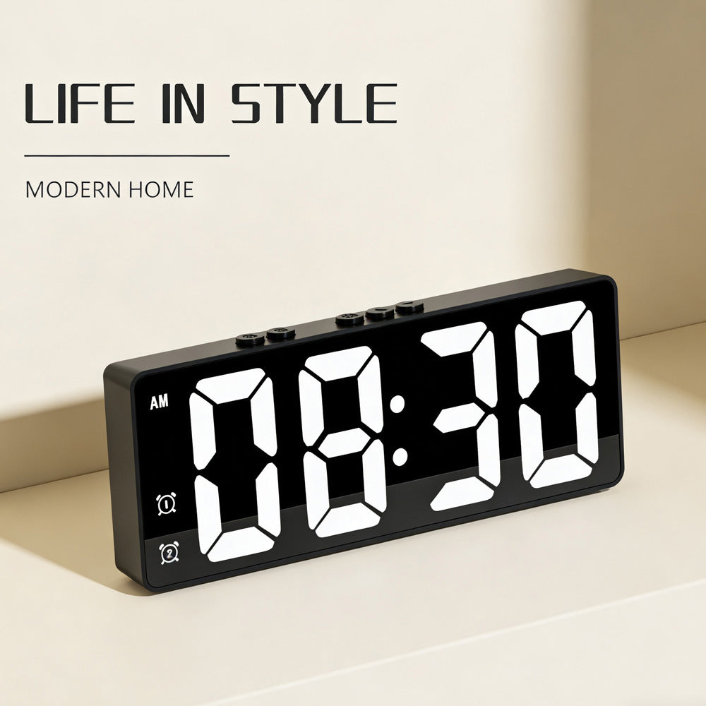 Digital LED Alarm Clock