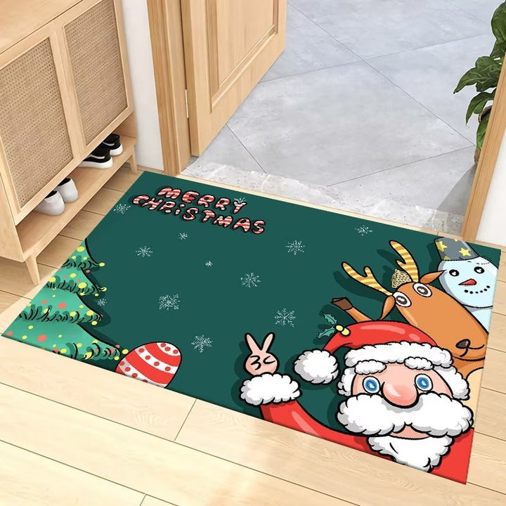 Festive Christmas Entrance Mat