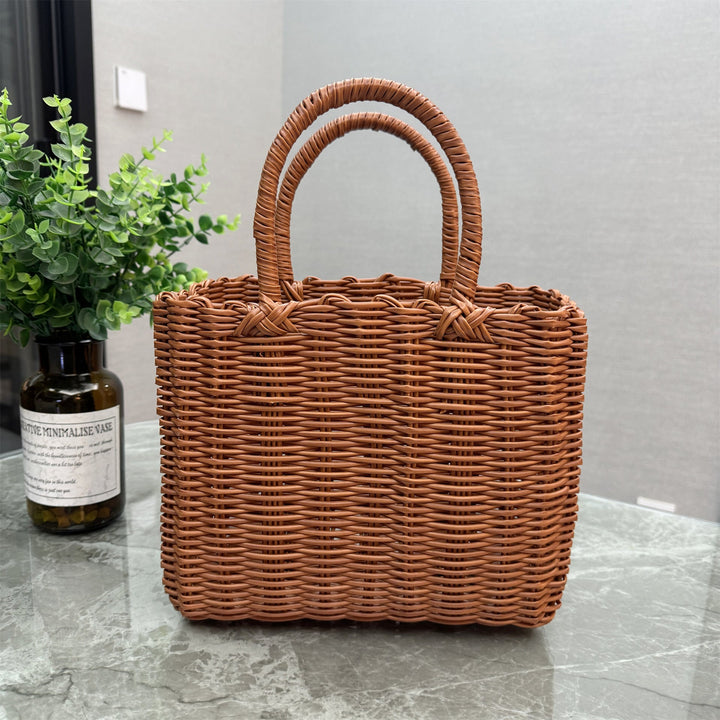 Basket shopping bag