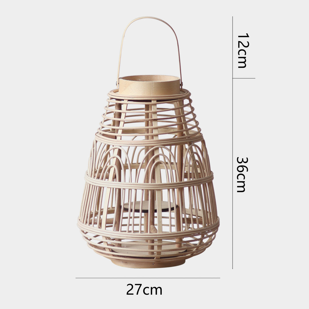Handcrafted Rattan Lantern