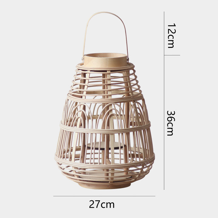 Handcrafted Rattan Lantern