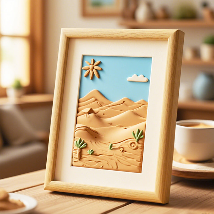 3D Landscape Wall Art Frame