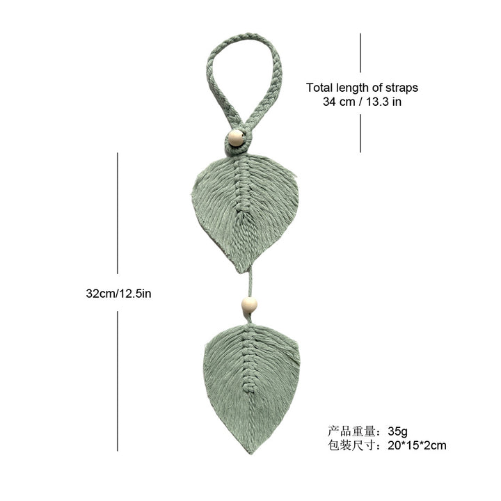 Decorative Leaf Keychain