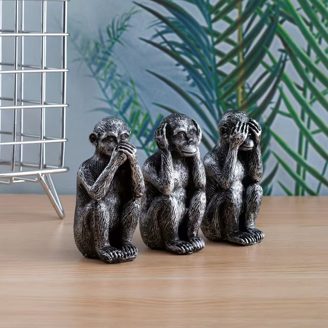Decorative Three Wise Monkeys Figurine