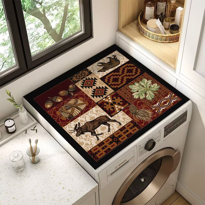 Wildlife-Themed Laundry Room Mat