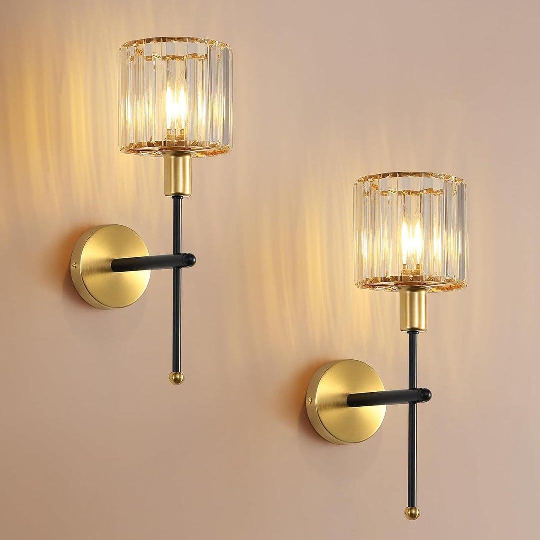 Elegant Crystal Wall Light
