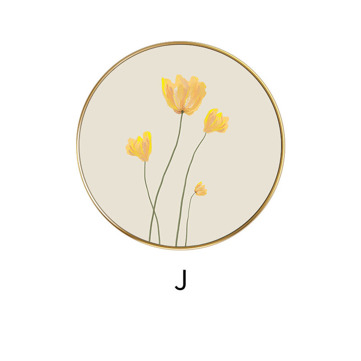 Floral Decorative Wall Plate