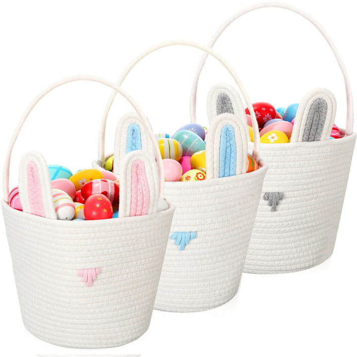 Playful Storage Basket in Rabbit Design