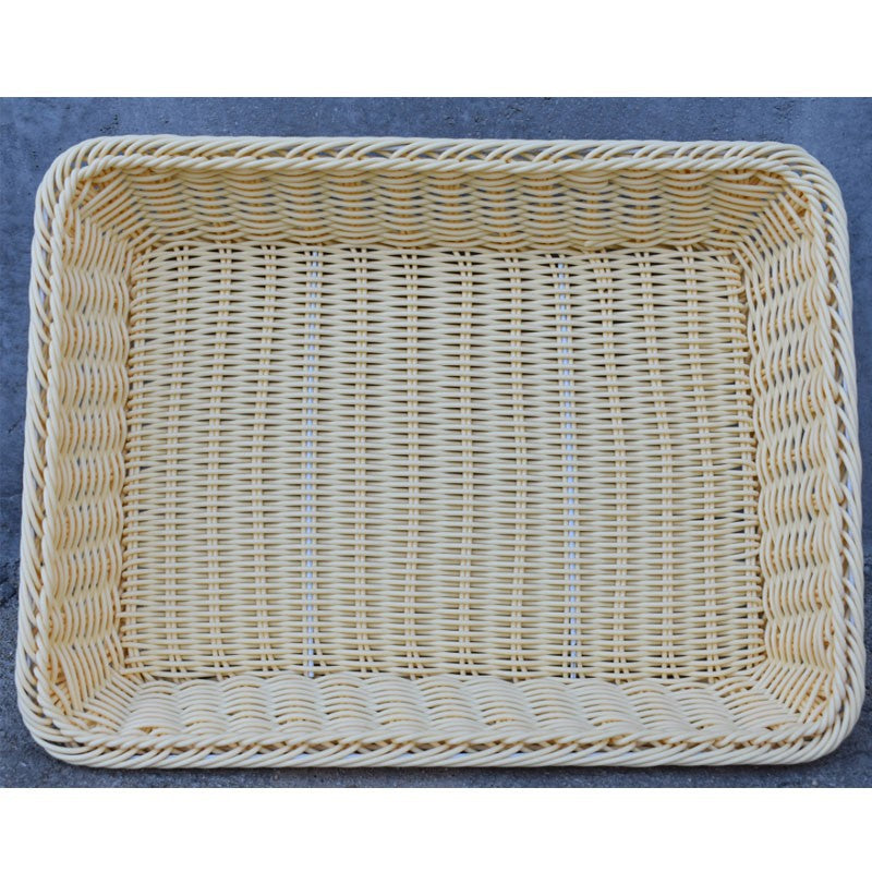 Handwoven Rectangular Storage Tray