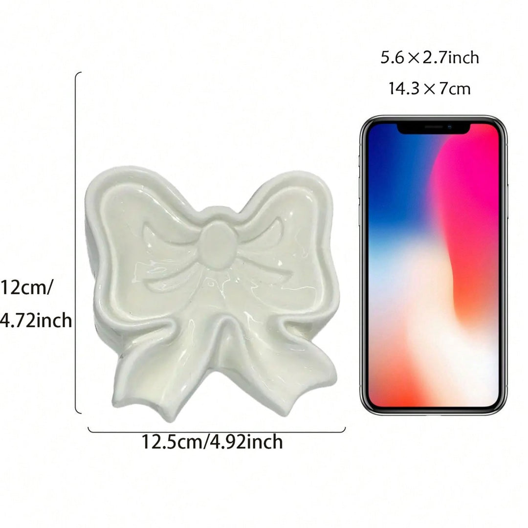 Bow-Shaped Decorative Catchall Dish