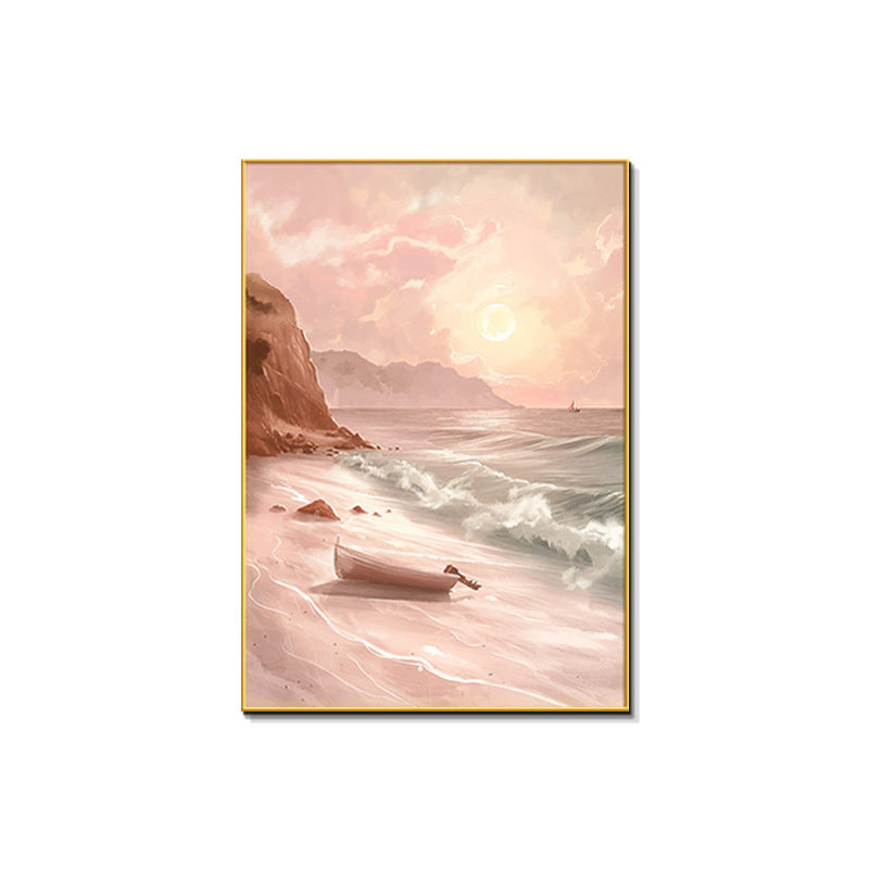 Beach Sunset Themed Canvas Wall Art